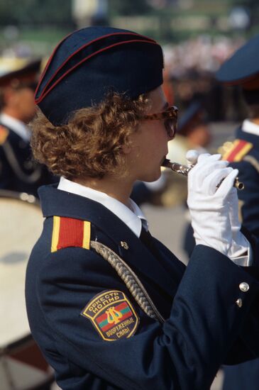 Военный парад в Тирасполе