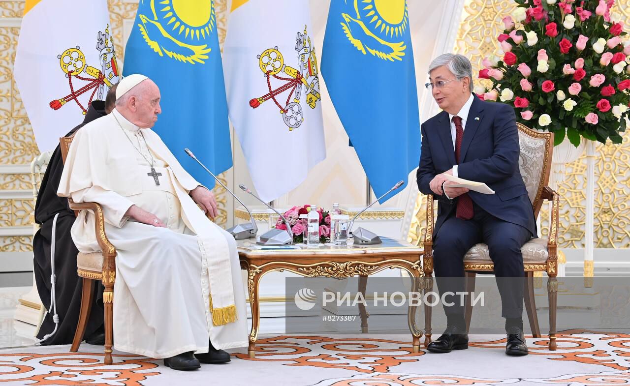 Визит Папы Римского Франциска в Казахстан