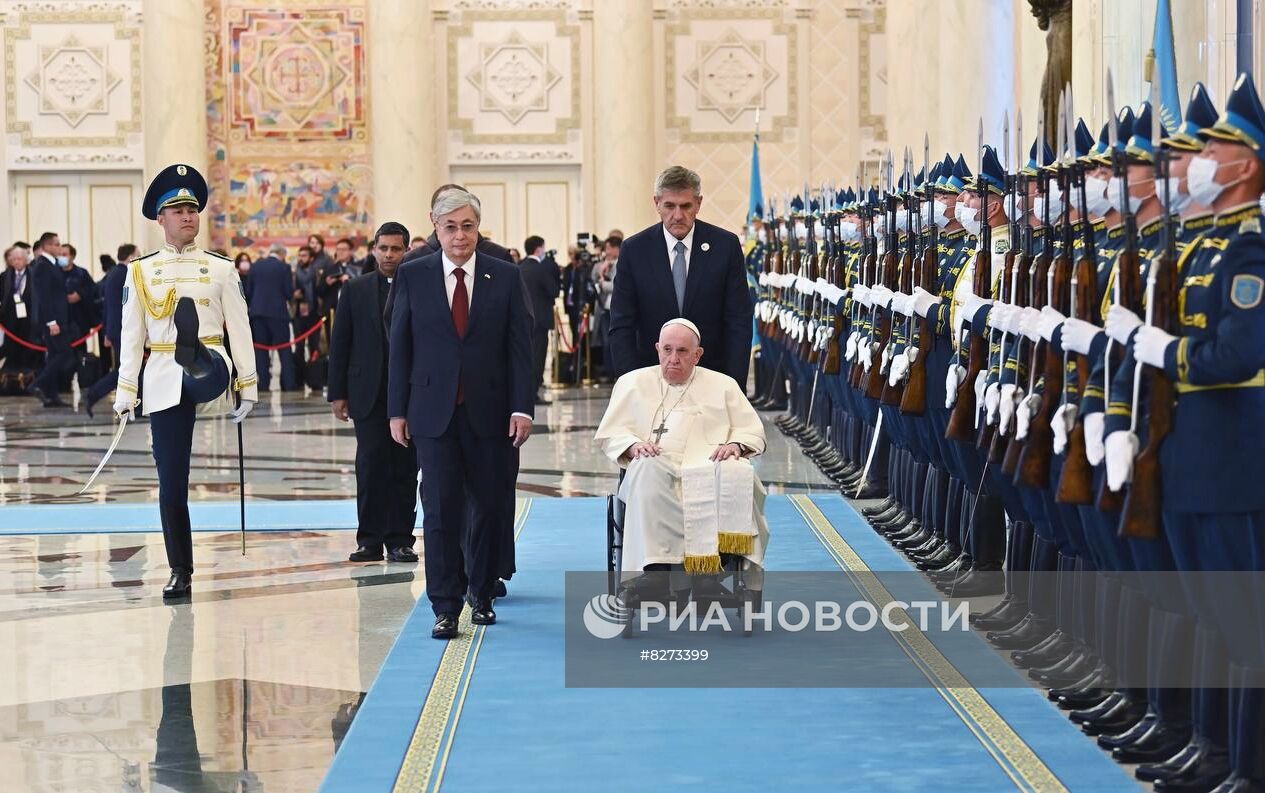 Визит Папы Римского Франциска в Казахстан