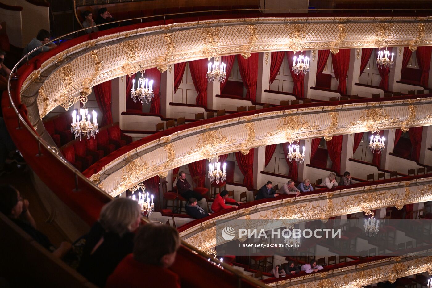 Сбор труппы Большого театра