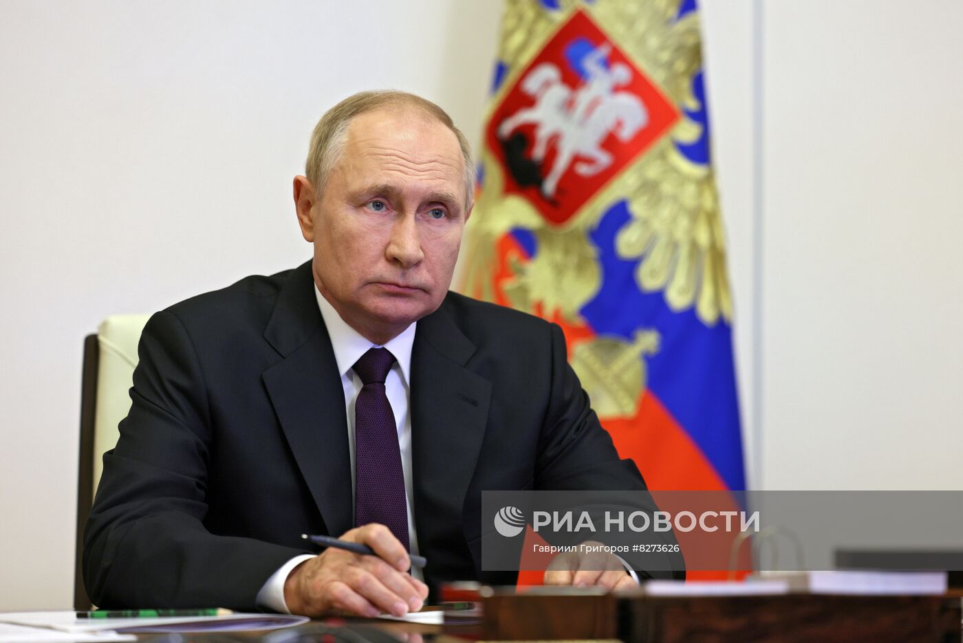 Президент РФ В. Путин принял участие в заседании Совета коллективной безопасности ОДКБ 