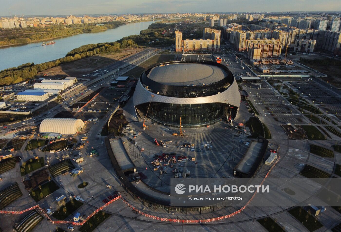 Новая ледовая арена в Омске