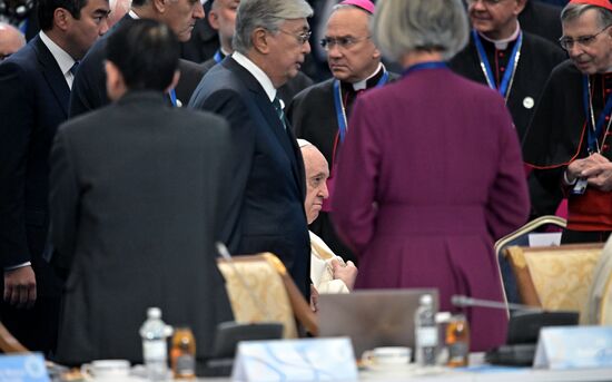 VII съезд лидеров мировых и традиционных религий в Казахстане