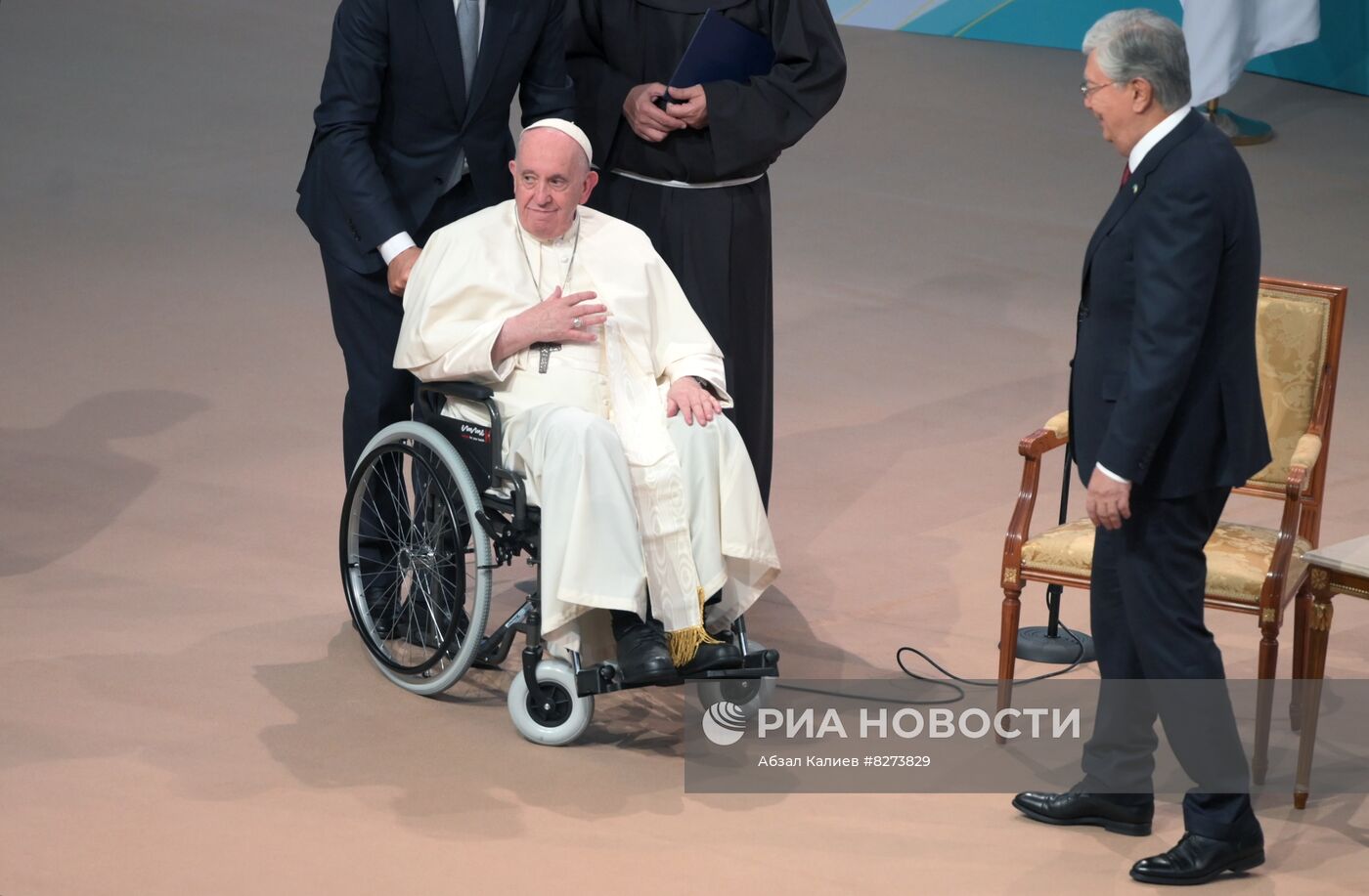 Визит Папы Римского Франциска в Казахстан