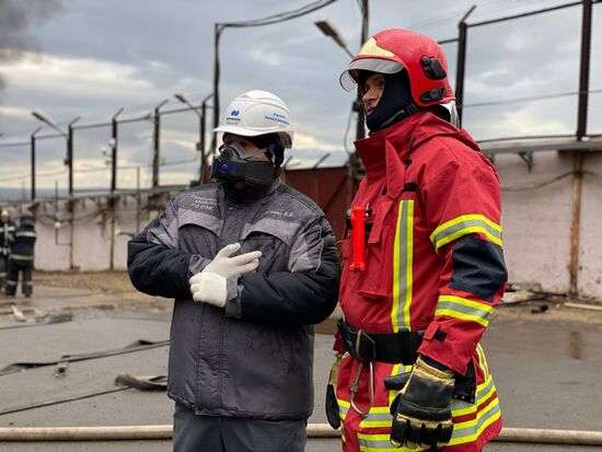 Пожар на Кольской ГМК