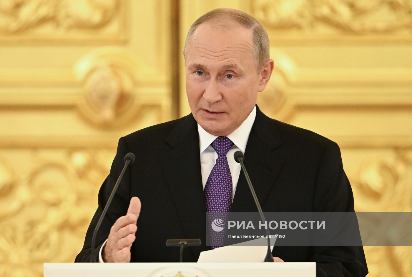 Президент РФ В. Путин принял участие в мероприятии к 100-летию Госсанэпидслужбы