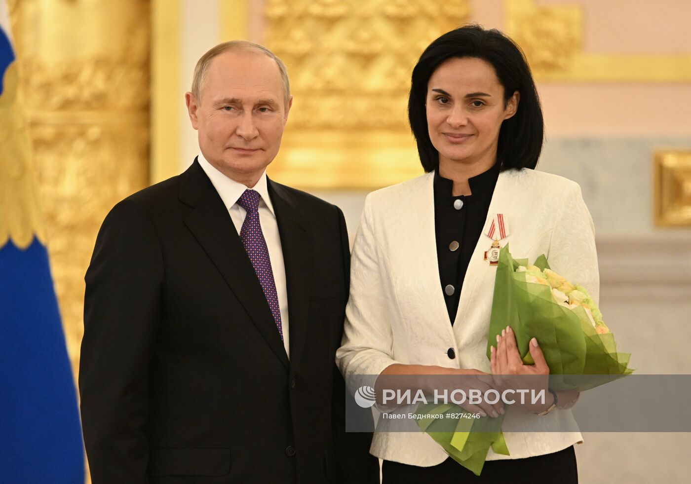 Президент РФ В. Путин принял участие в мероприятии к 100-летию Госсанэпидслужбы