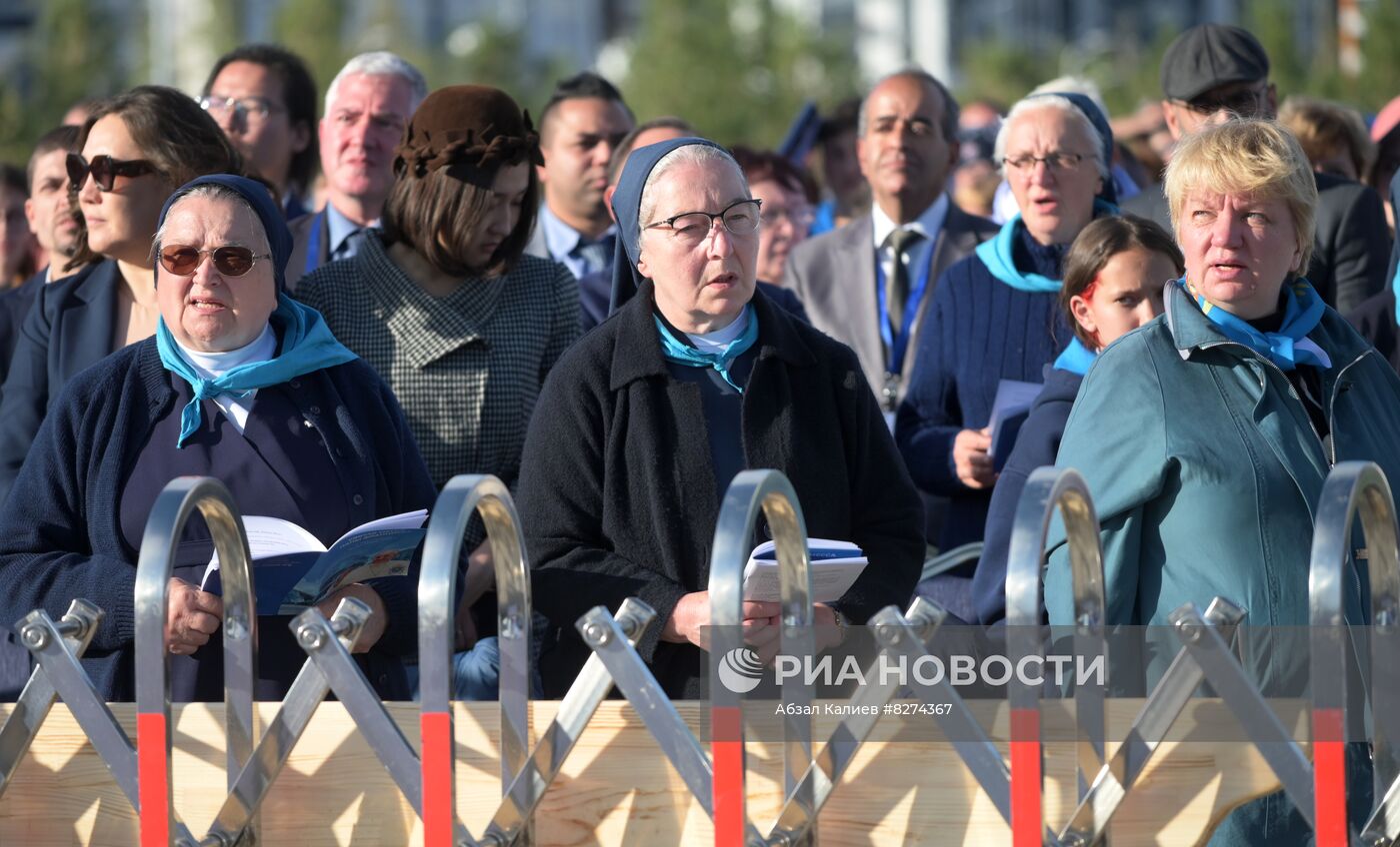 Визит Папы Римского Франциска в Казахстан