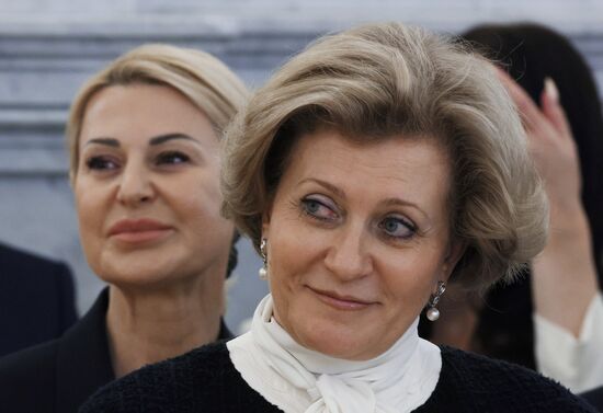 Президент РФ В. Путин принял участие в мероприятии к 100-летию Госсанэпидслужбы