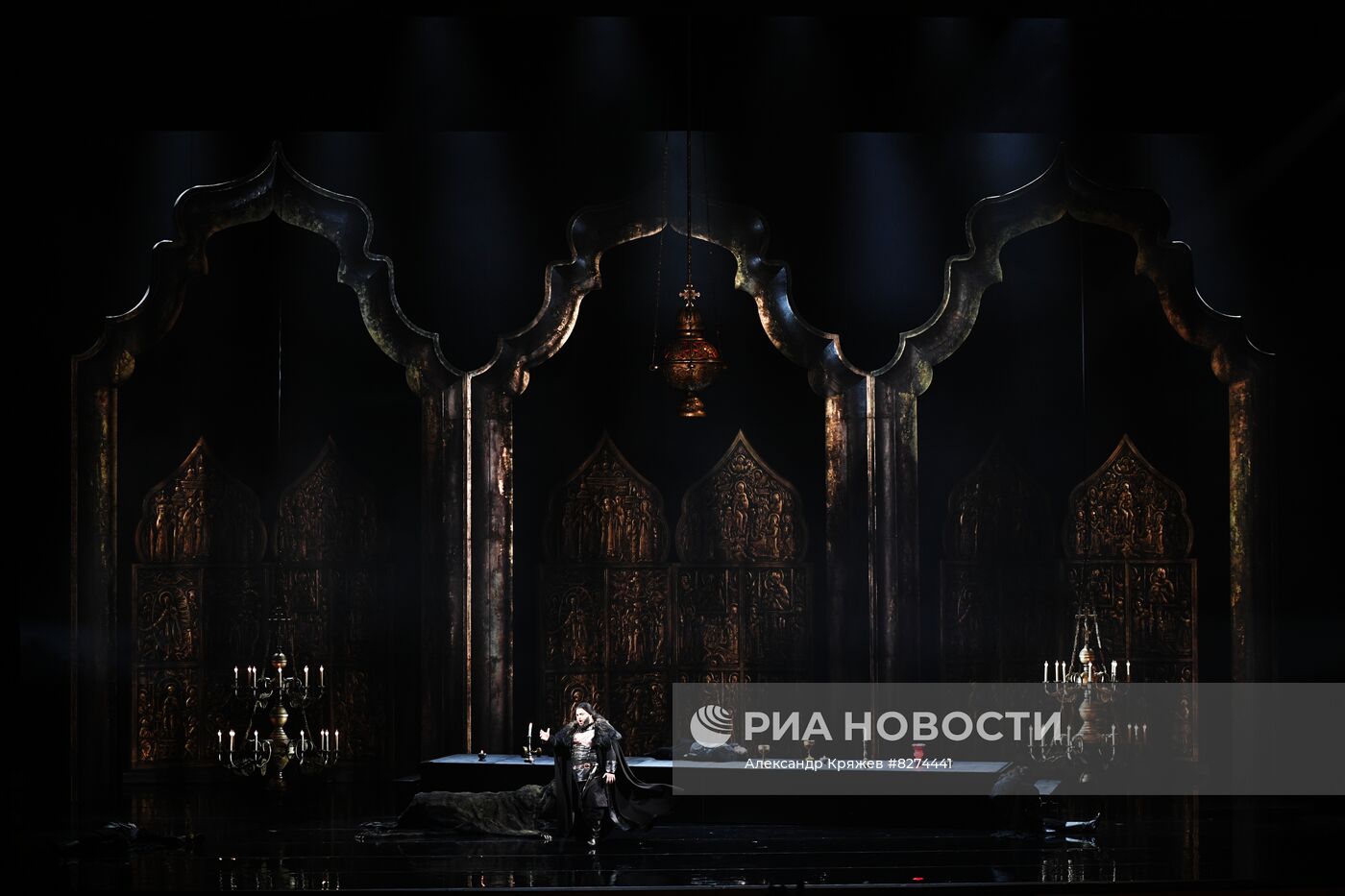 Генеральный прогон оперы "Царская невеста" в Новосибирске