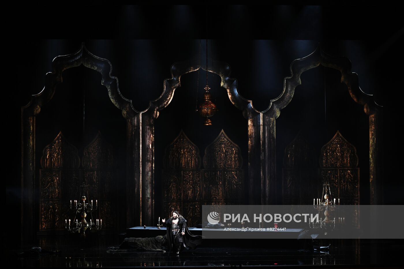 Генеральный прогон оперы "Царская невеста" в Новосибирске
