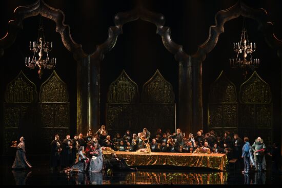 Генеральный прогон оперы "Царская невеста" в Новосибирске
