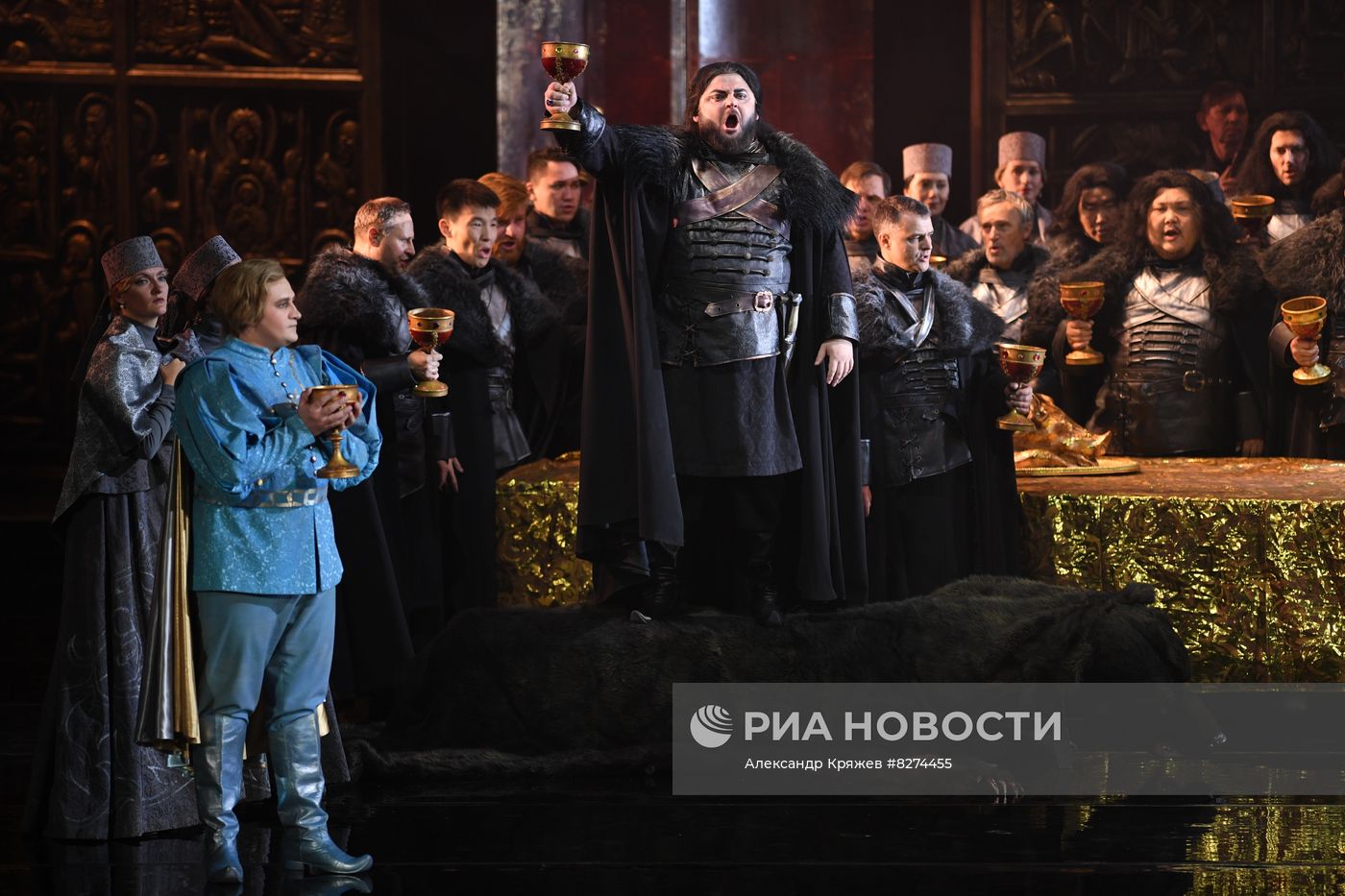 Генеральный прогон оперы "Царская невеста" в Новосибирске