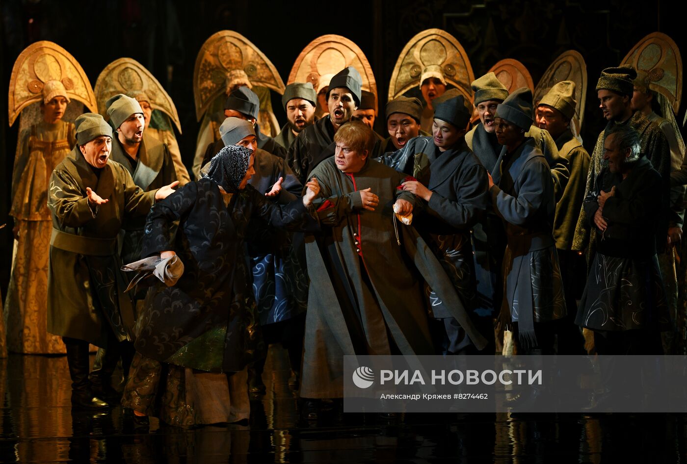 Генеральный прогон оперы "Царская невеста" в Новосибирске