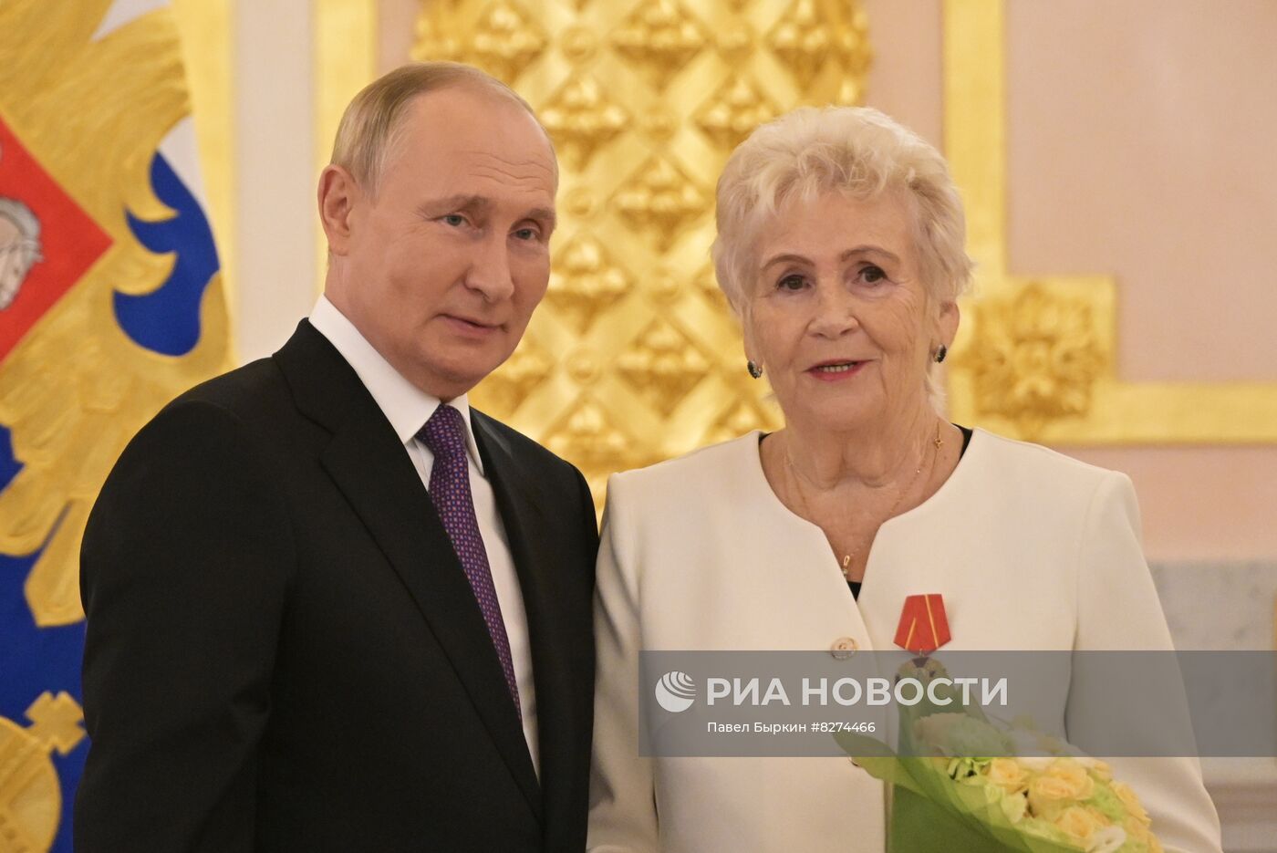 Президент РФ В. Путин принял участие в мероприятии к 100-летию Госсанэпидслужбы