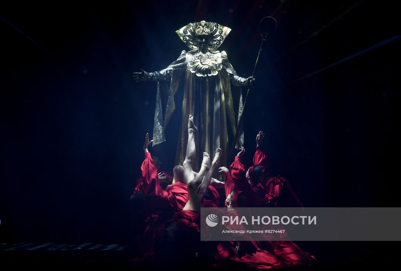Генеральный прогон оперы "Царская невеста" в Новосибирске
