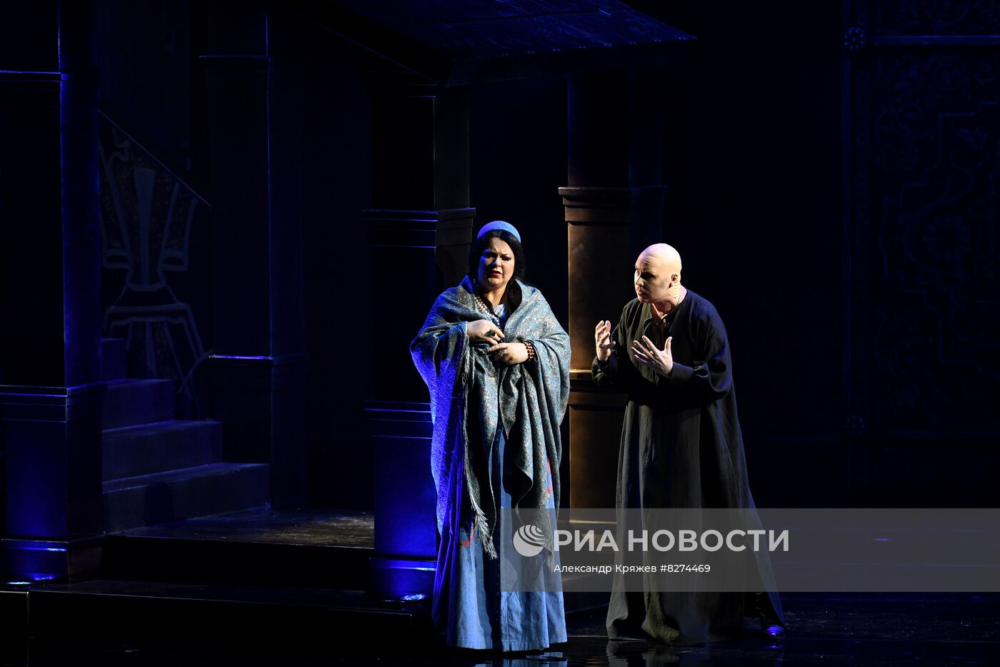 Генеральный прогон оперы "Царская невеста" в Новосибирске