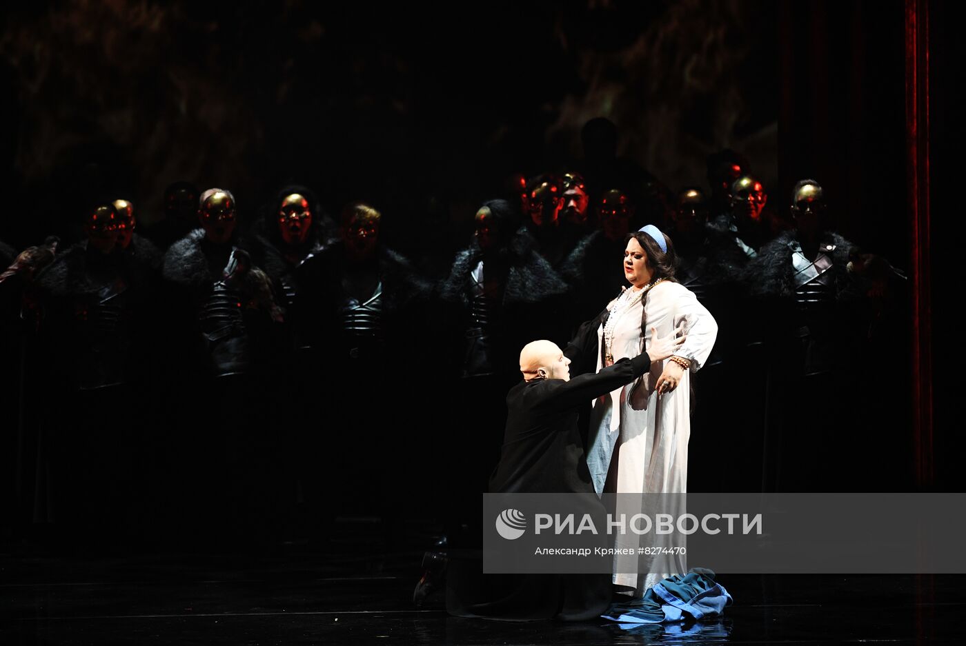 Генеральный прогон оперы "Царская невеста" в Новосибирске