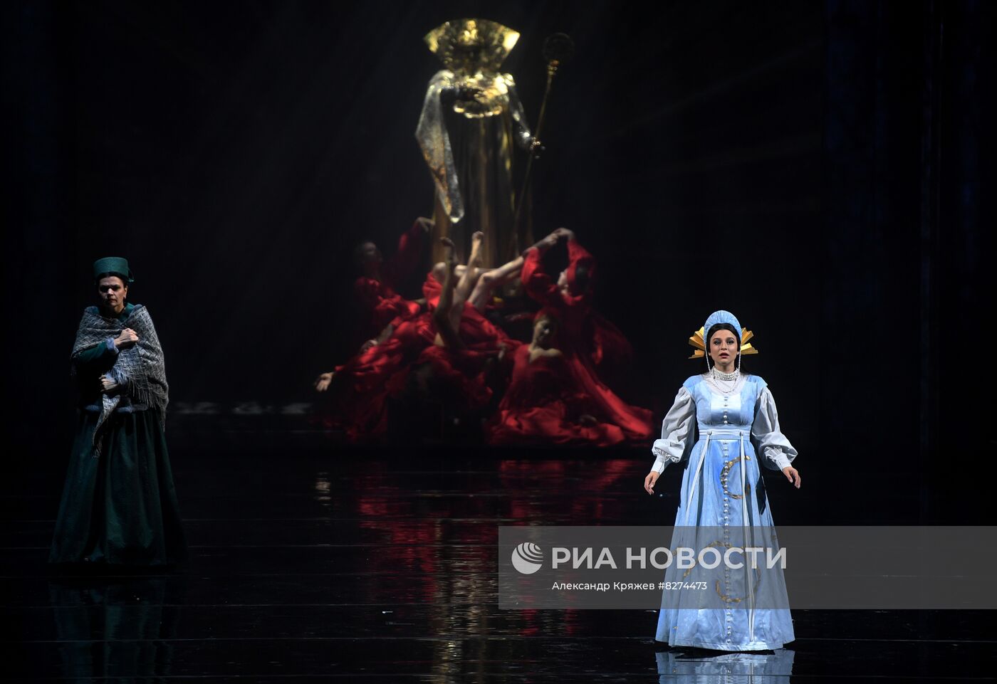 Генеральный прогон оперы "Царская невеста" в Новосибирске