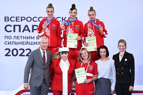 Спартакиада. Художественная гимнастика