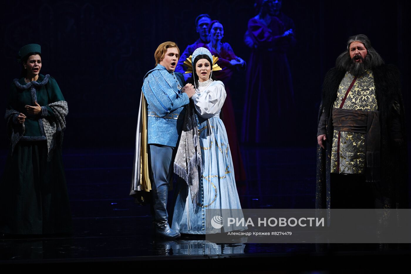 Генеральный прогон оперы "Царская невеста" в Новосибирске