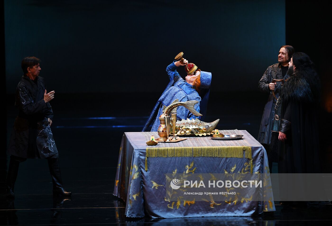 Генеральный прогон оперы "Царская невеста" в Новосибирске