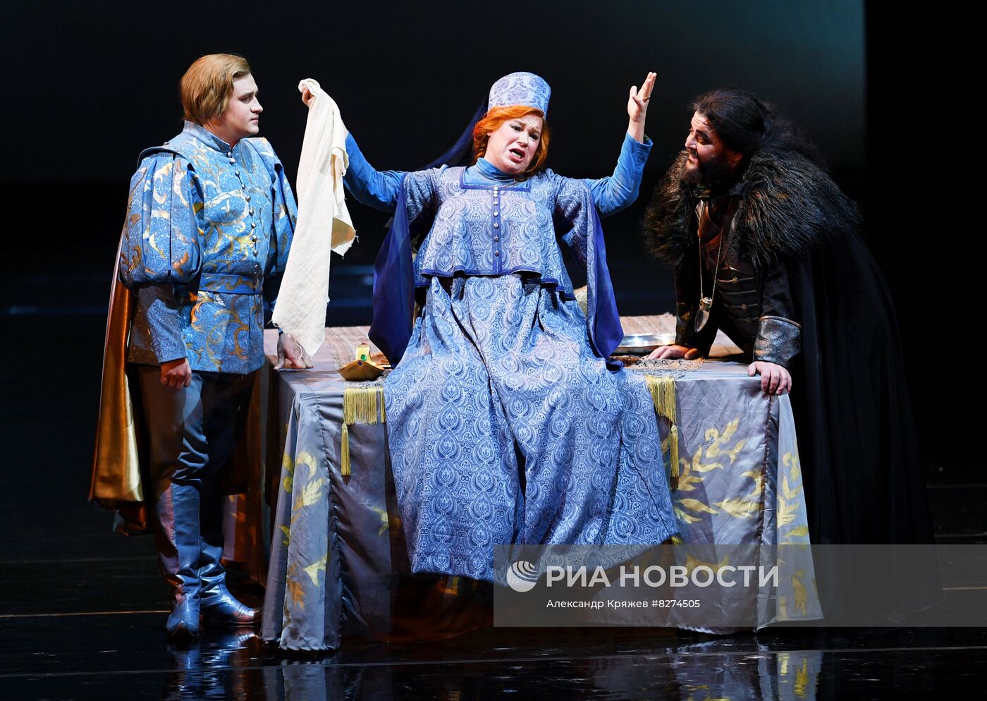 Генеральный прогон оперы "Царская невеста" в Новосибирске