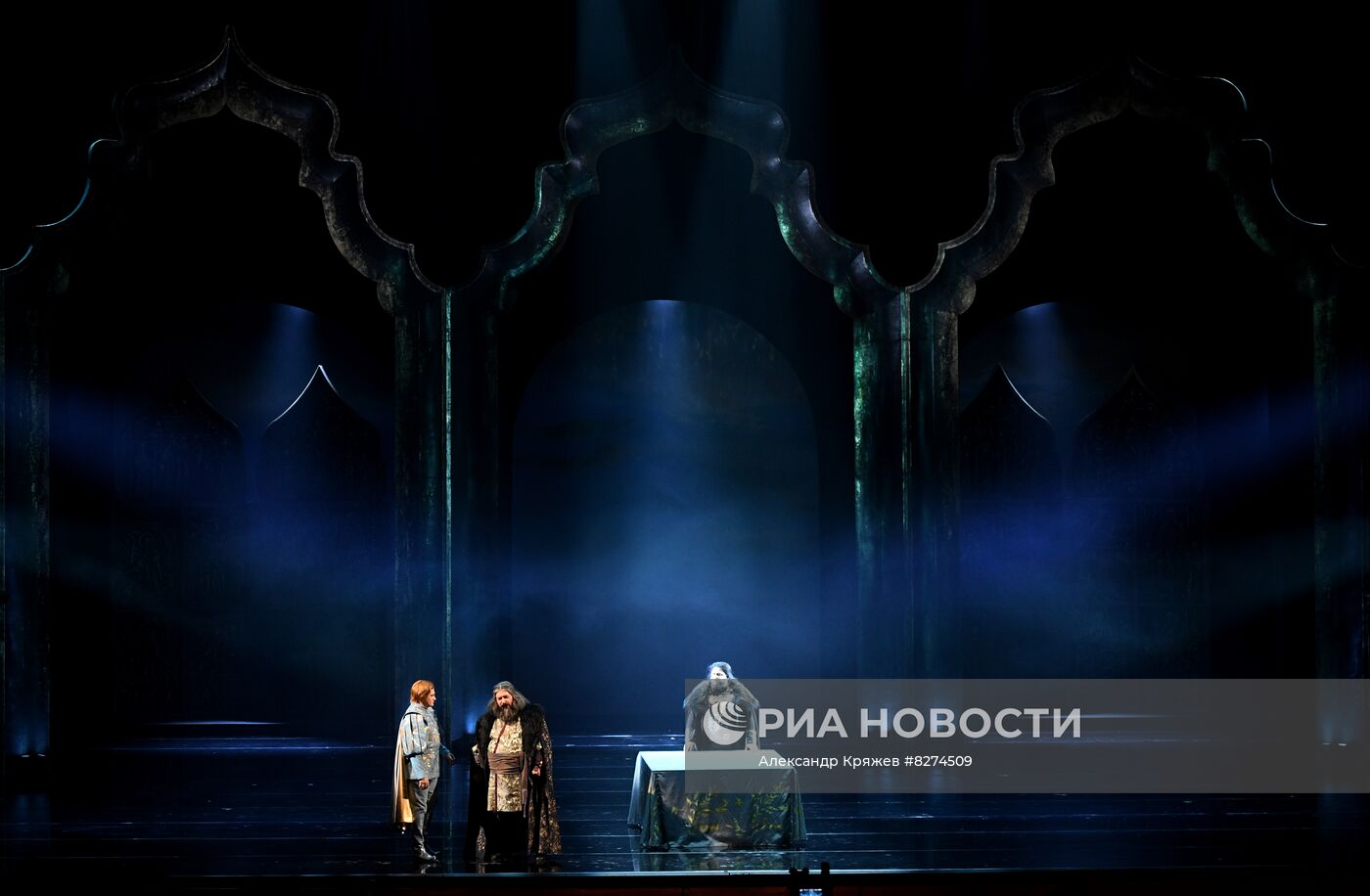 Генеральный прогон оперы "Царская невеста" в Новосибирске