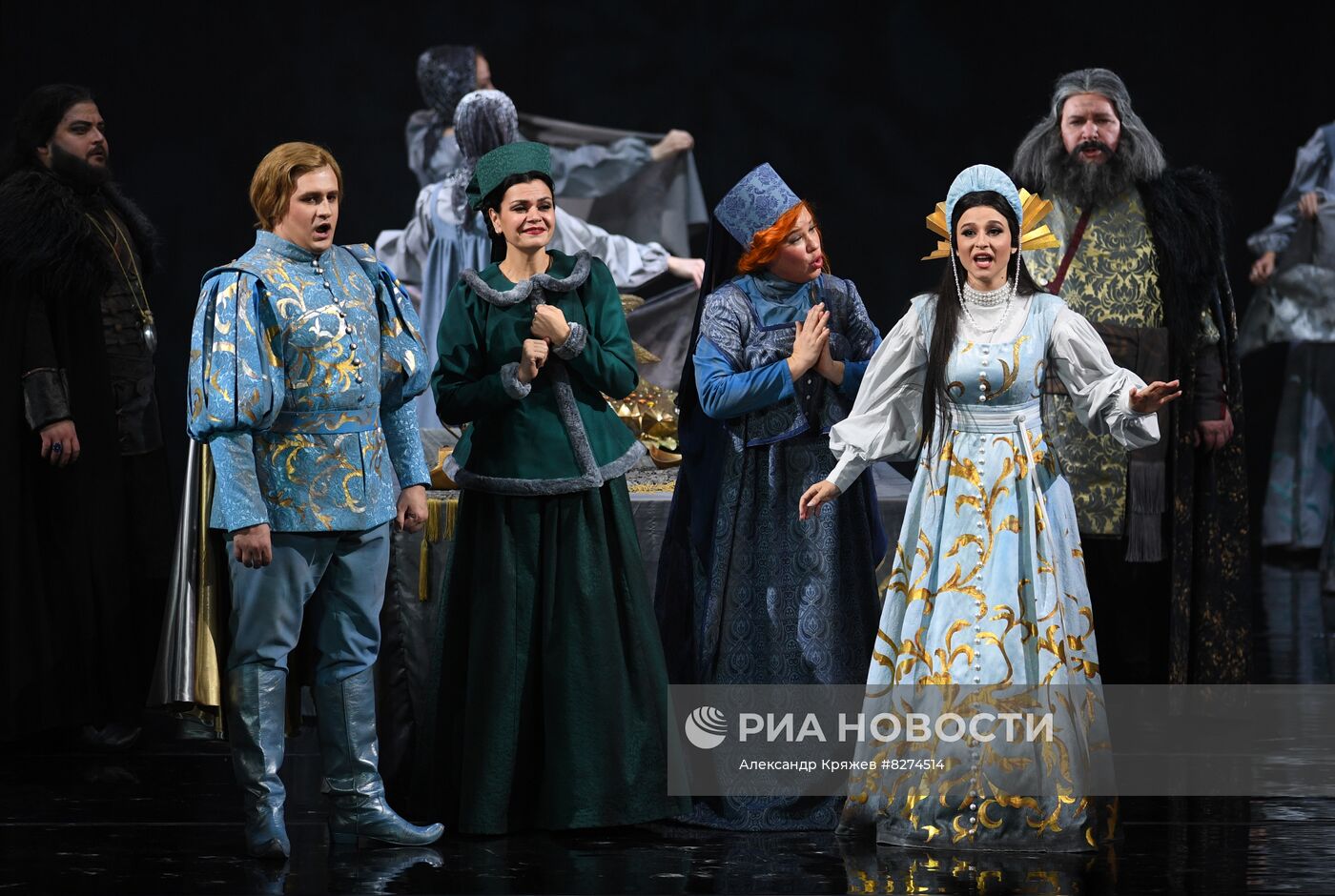 Генеральный прогон оперы "Царская невеста" в Новосибирске