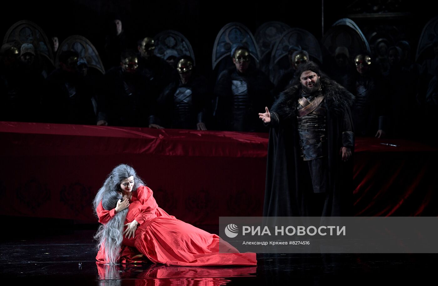 Генеральный прогон оперы "Царская невеста" в Новосибирске