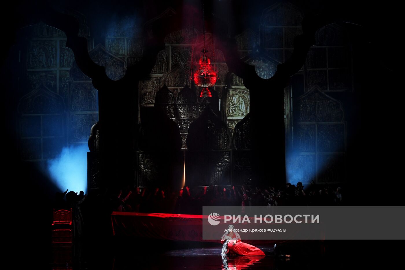 Генеральный прогон оперы "Царская невеста" в Новосибирске