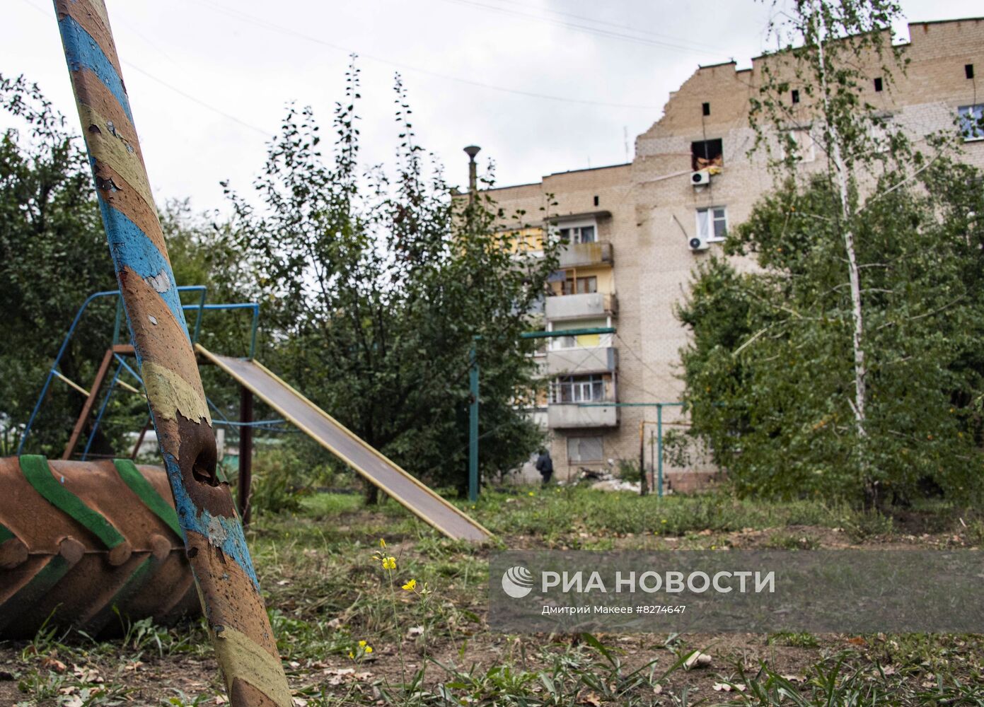 Последствия обстрелов в Запорожской области