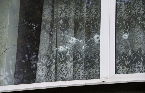 Последствия обстрелов в Запорожской области