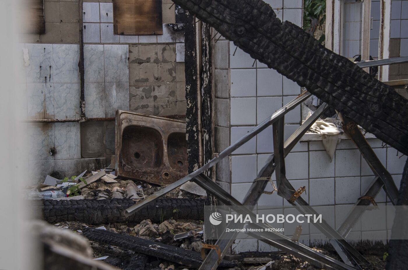 Последствия обстрелов в Запорожской области