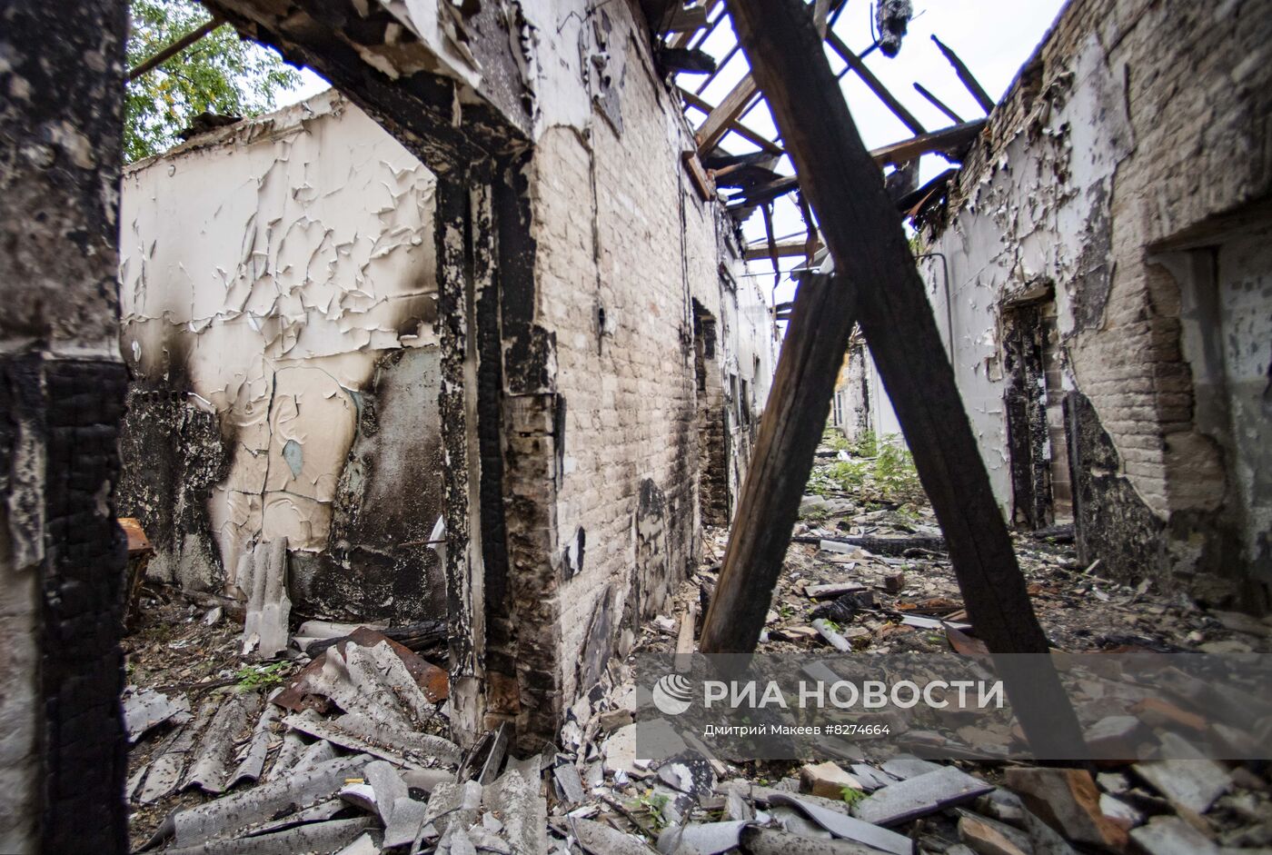 Последствия обстрелов в Запорожской области