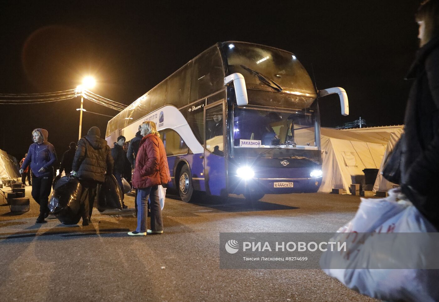 Более тысячи беженцев отправили из Белгородской области в другие регионы страны