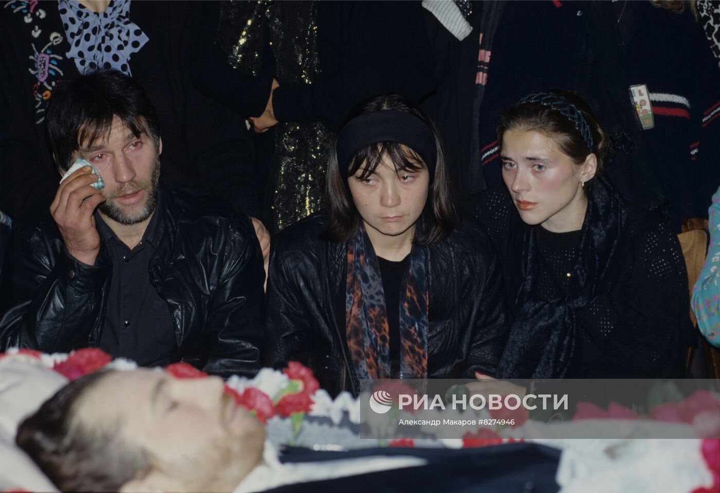 Прощание с певцом И. Тальковым