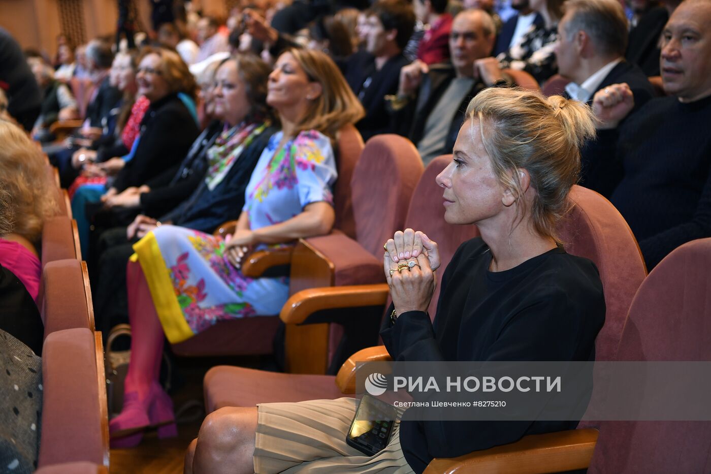 Юбилейный сбор труппы театра Моссовета