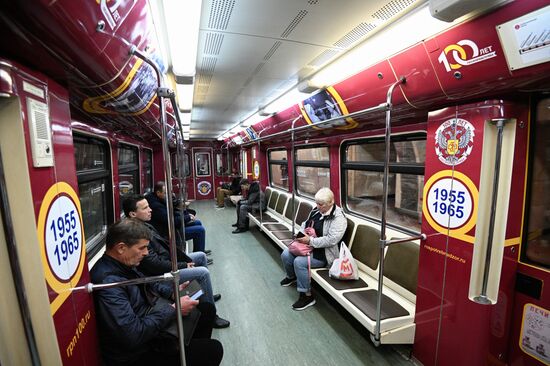 Запуск тематического поезда метро к 100-летию образования санэпидслужбы России