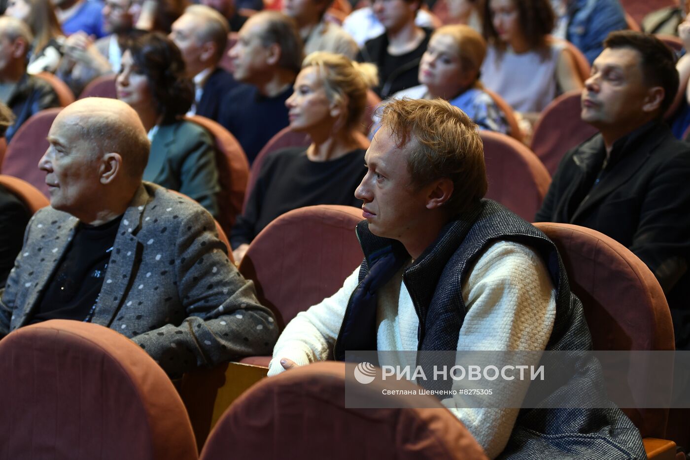 Юбилейный сбор труппы театра Моссовета