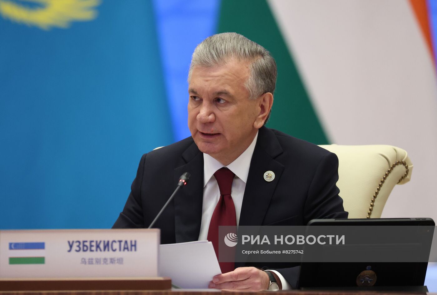 Президент РФ В. Путин принял участие в саммите ШОС