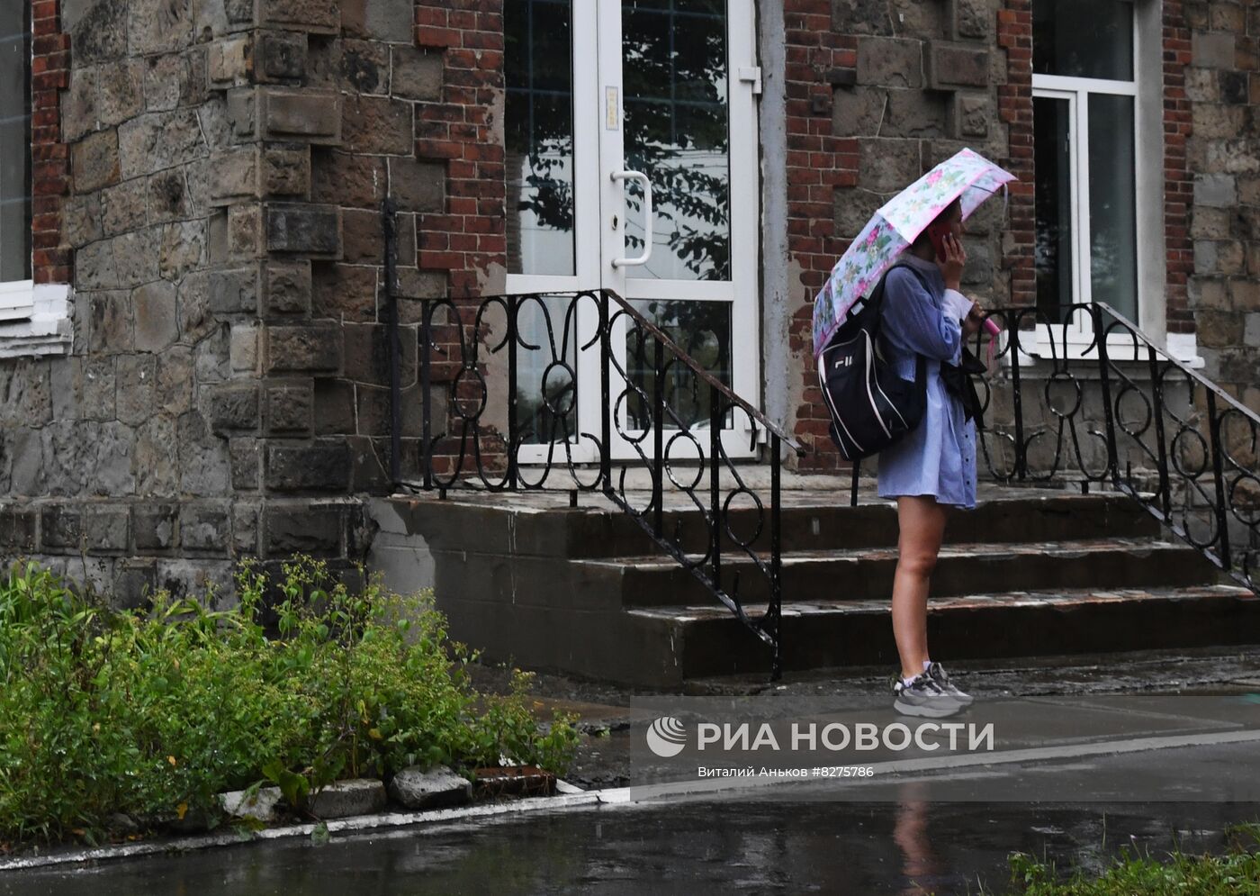 Дождь во Владивостоке