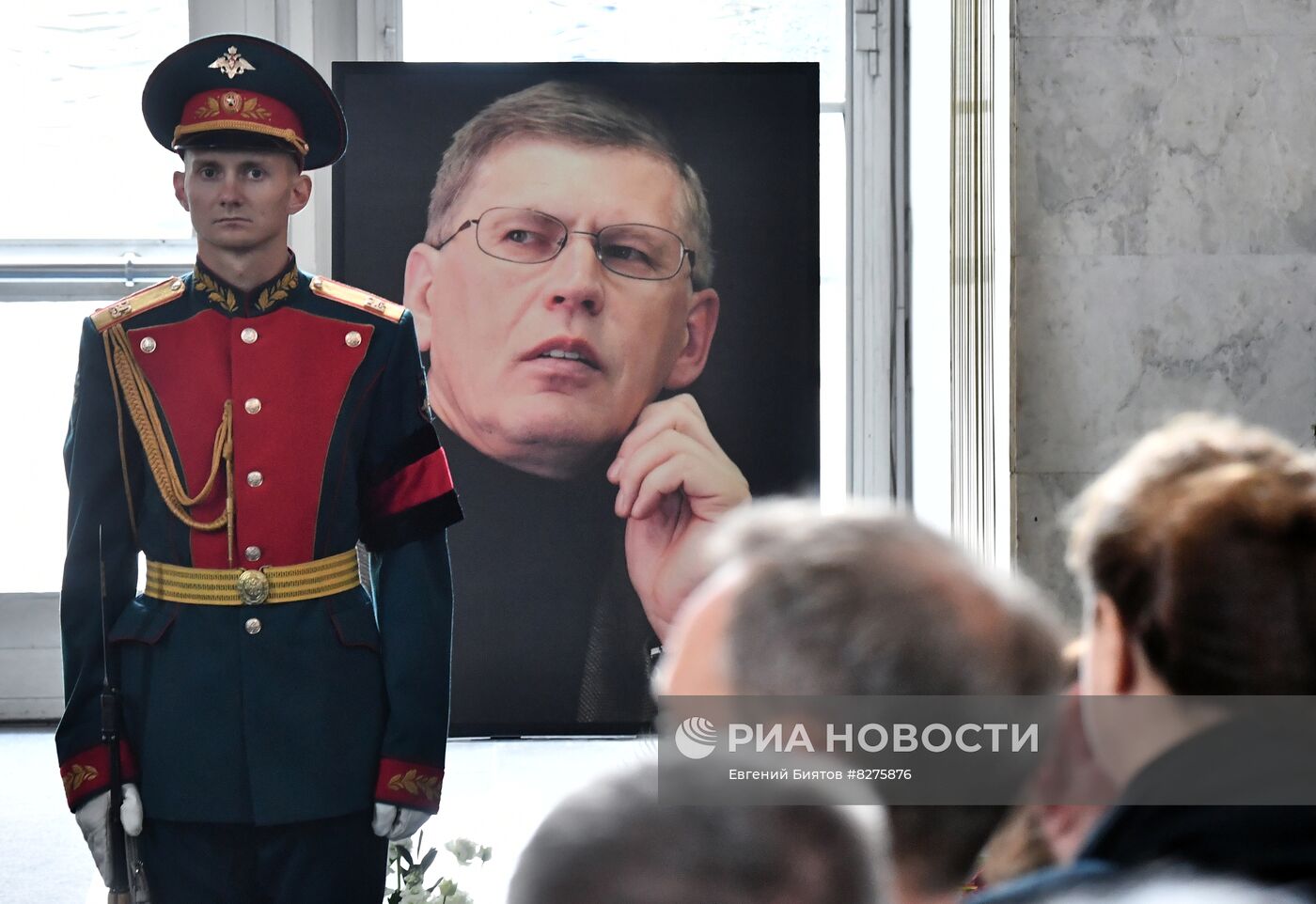 Прощание с главным редактором "Комсомольской правды" В. Сунгоркиным