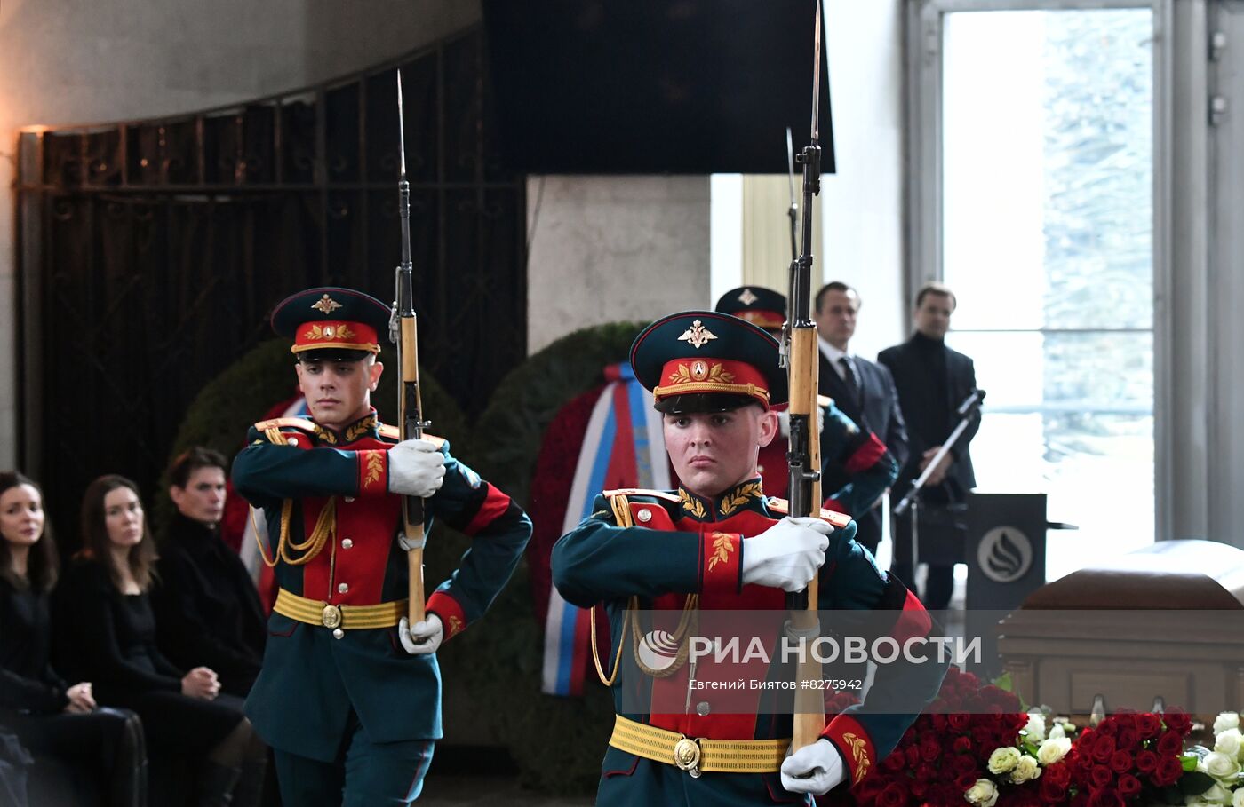 Прощание с главным редактором "Комсомольской правды" В. Сунгоркиным