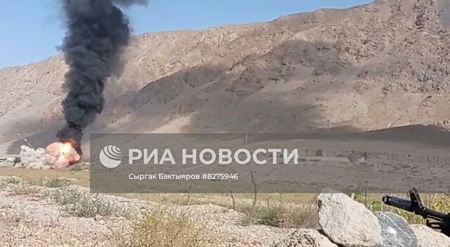 Ситуация на границе Киргизии и Таджикистана