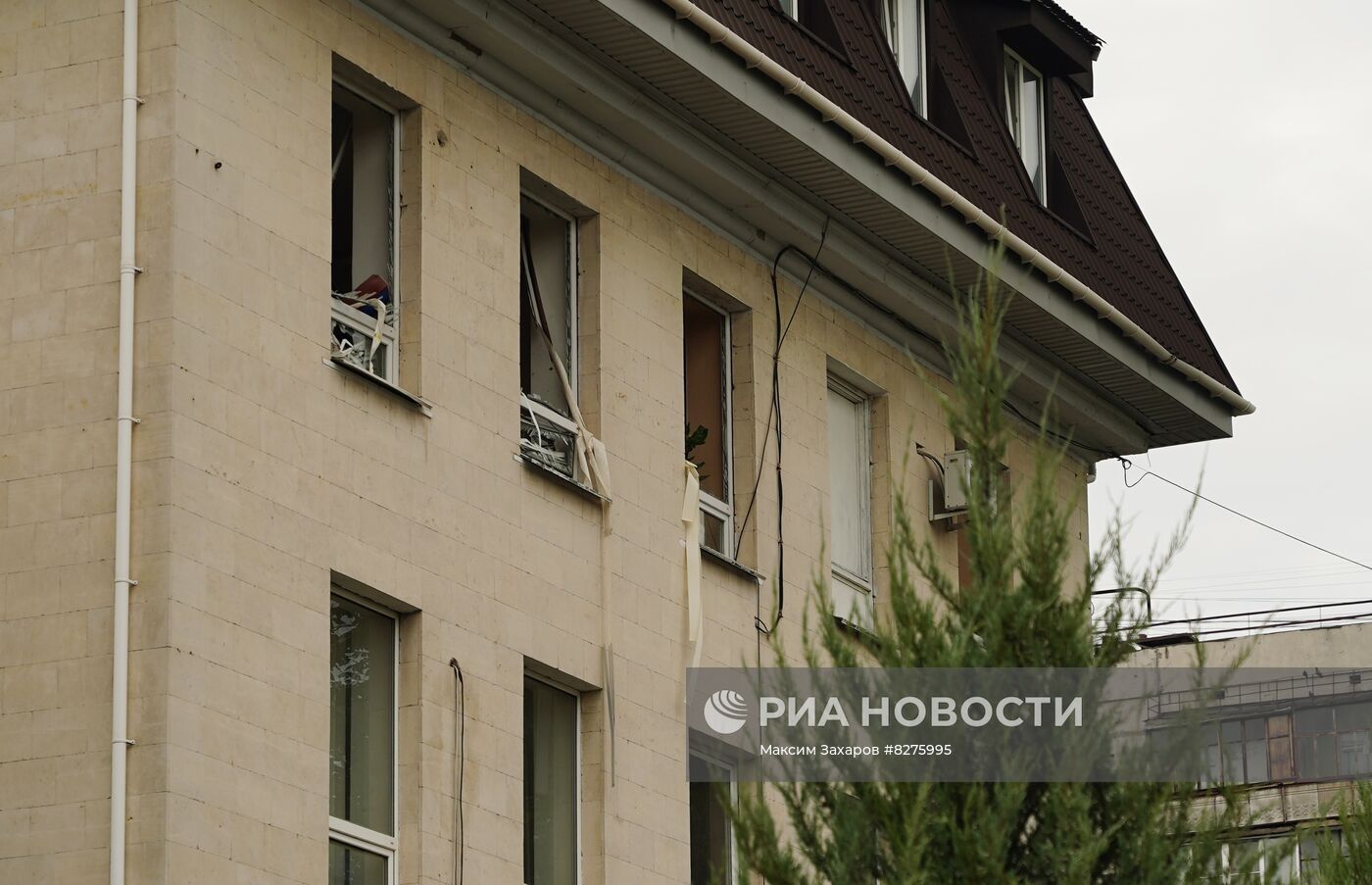 Взрыв в здании Генпрокуратуры в ЛНР