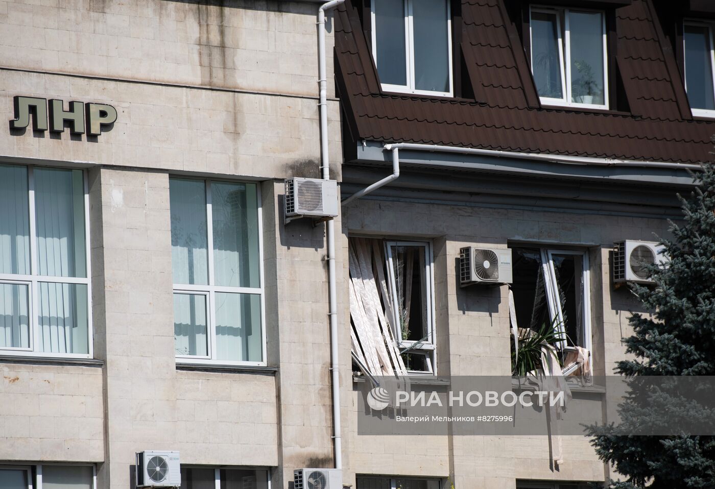 Взрыв в здании Генпрокуратуры в ЛНР