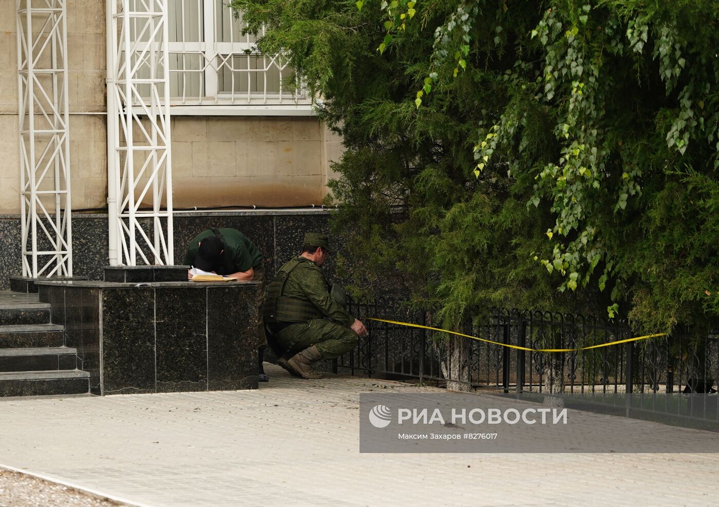 Взрыв в здании Генпрокуратуры в ЛНР