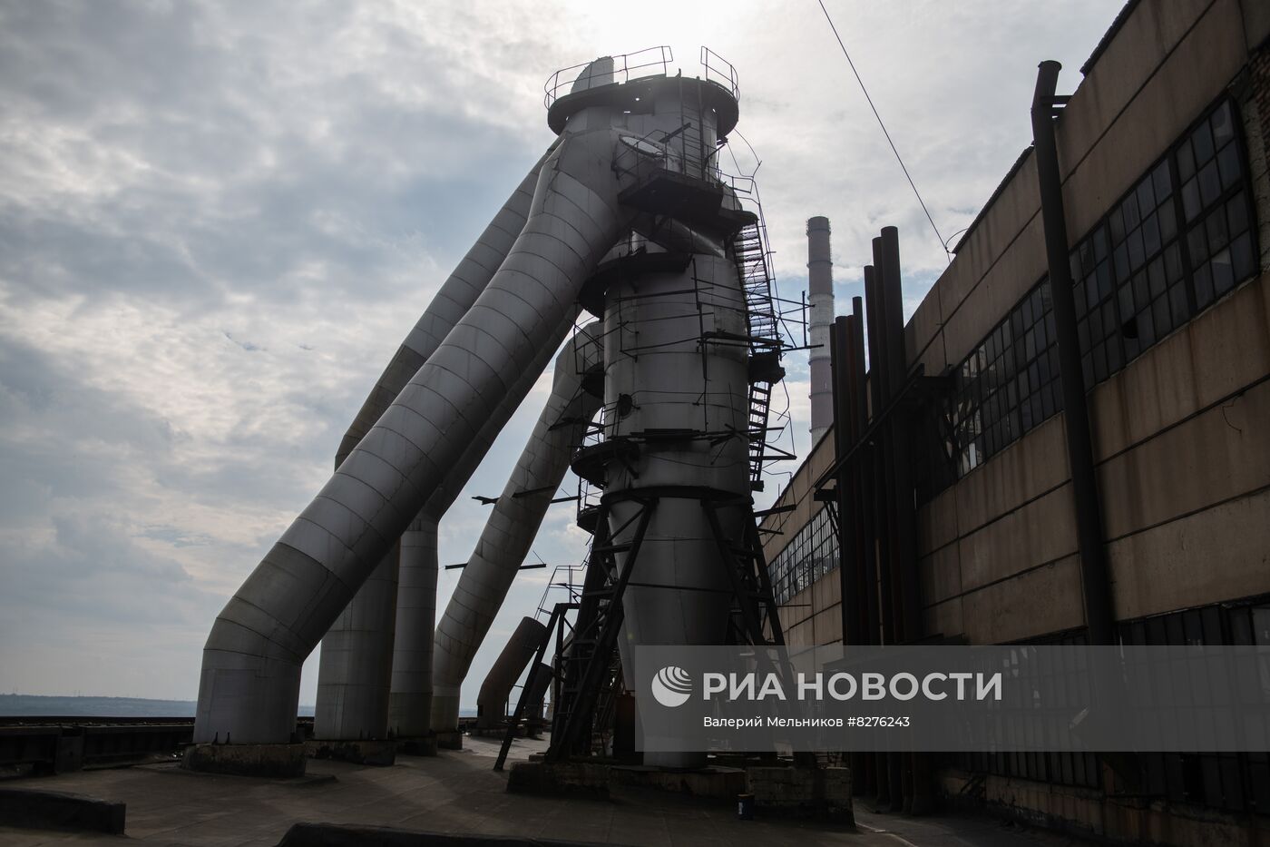 Восстановительные работы на Луганской ТЭС