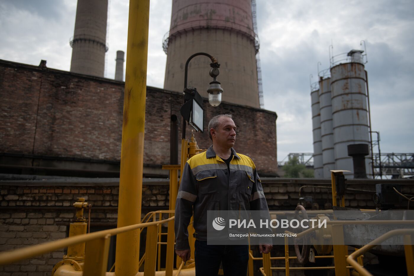 Восстановительные работы на Луганской ТЭС